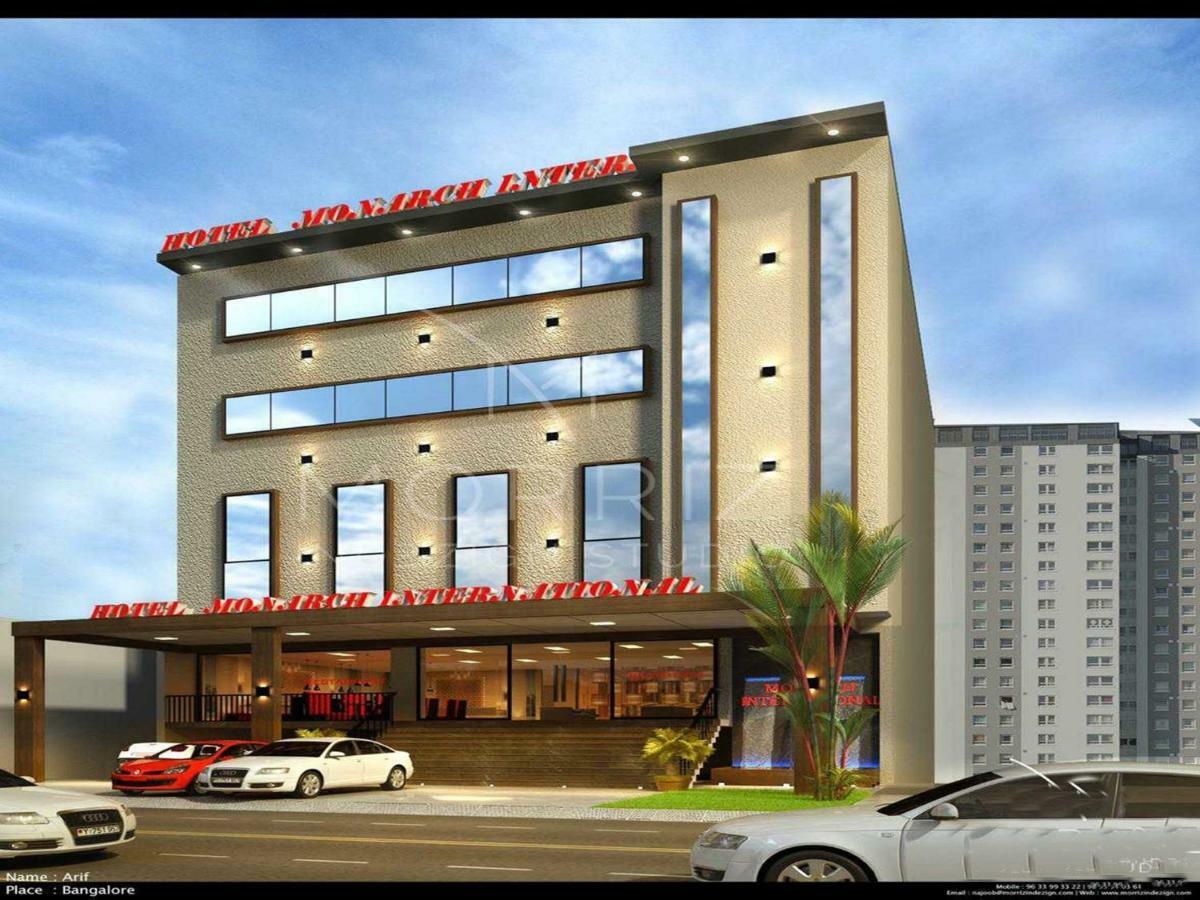 Hotel Monarch International Bangalore Buitenkant foto
